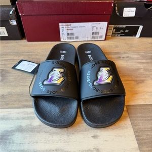 BOSS NBA Pool Slides “Lakers” $40